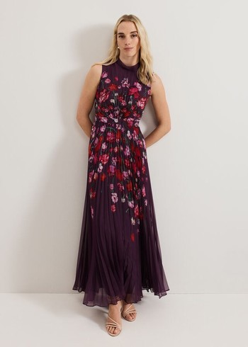 Phase Eight Dahlia Floral Dress Multicolor Canada | EOQWBX-804